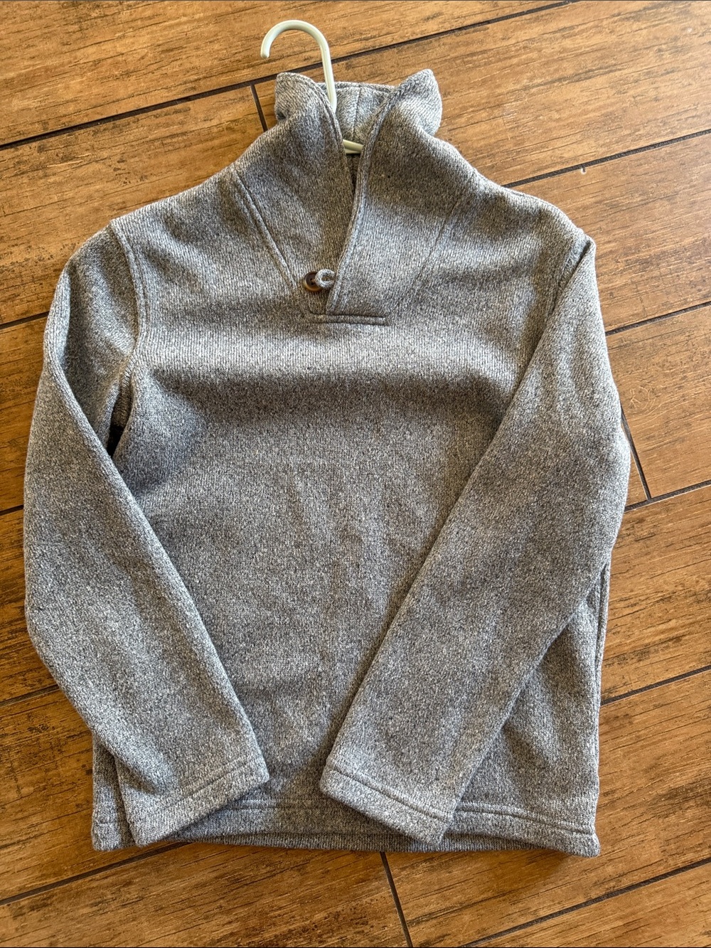 Old Navy Gray Half-Zip Kids Sweater